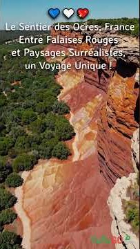 Miniature YouTube : Le Sentier des Ocres : Randonnée au Cœur des Paysages Colorés et Surréalistes de la Provence