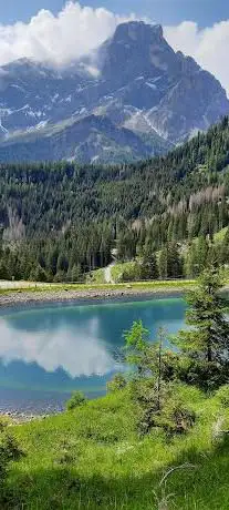 Lago artificiale Malga Ces