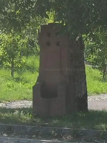 Steinmonument - Übergabe des Leichnams vom hl. Gallus an das Kloster St.Gallen