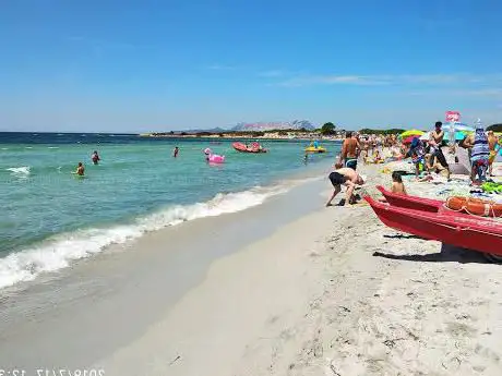 laguna della Spiaggia di Isuledda
