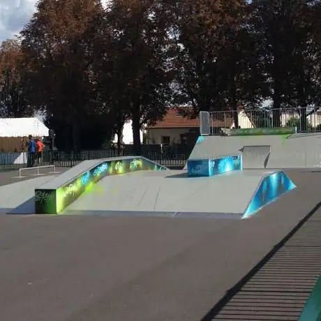 Photo de Skatepark Nanterre PVC