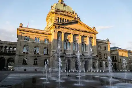 Photo de Wasserspiel Bundesplatz