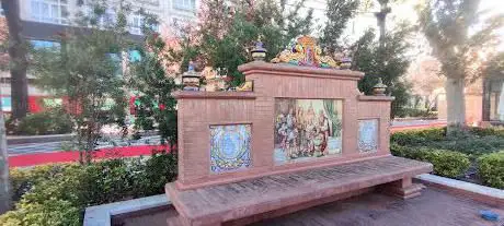 Mosaico ??Entrada de Cortés en Méjico?