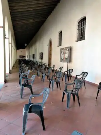 Mosaici Vita di Gesù porticato Santuario Santa Maria del Fonte - Caravaggio (bg)