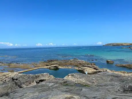 Trevone natural sea pool