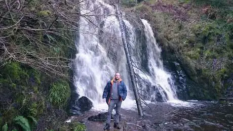 Photo de Wolfcleuch Waterfall  Craik Forest, Hawick