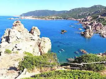 Punto panoramico per la Spiaggia di Li Cossi