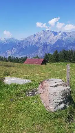Couvert de l'alpage de la Vatze