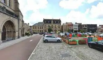 Blason de Comines en pavé