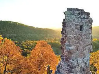 Photo de RUINES DU RAMSTEIN (sécurisée visitable) merveilleux point de vue