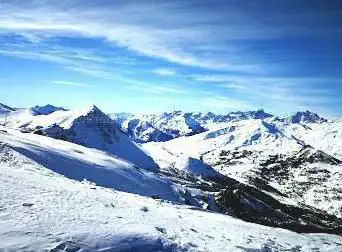 Highest point of Risoul/Vars ski resort