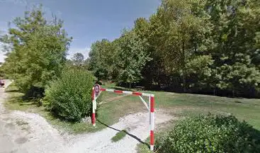 Picnic area by rhe river, Civray.