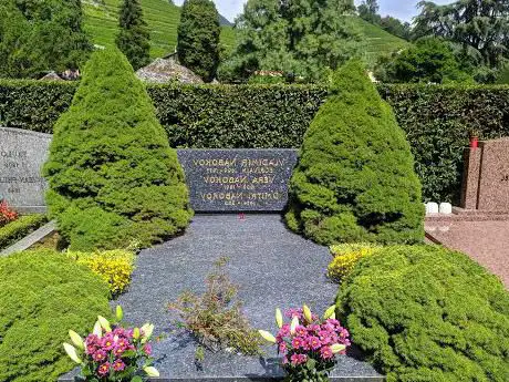 Tomb of Vladimir Nabokov