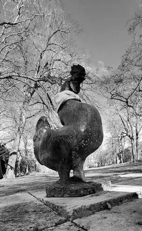 Photo de Beeld Bronzen Haan