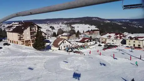 Station de ski des Rousses - massif des Tuffes - porte du Balancier
