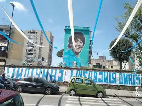 MURALES DI DIEGO ARMANDO MARADONA