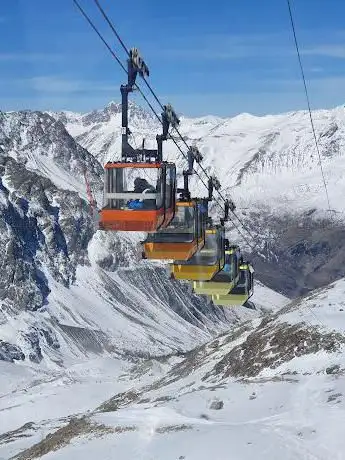 Glacier cable car of Meije