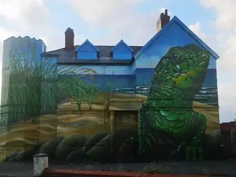 Photo de Ainsley & Dale Sand Lizards Mural by Paul Curtis