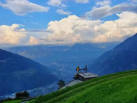 Alte Seilbahn zum Gasthof Giggelberg