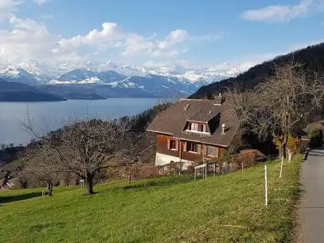 Photo de Aussichtspunkt - Ruhebank Rinderstall