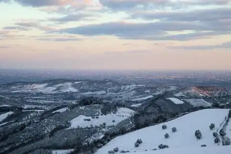 Panorama su Romagna  Mare e San Marino