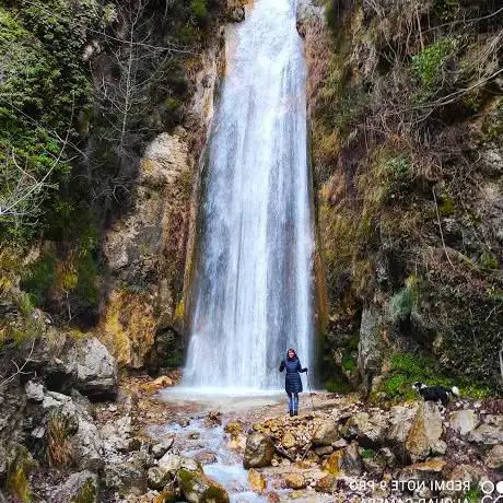 Photo de Cascata Acquabianca Waterfalls