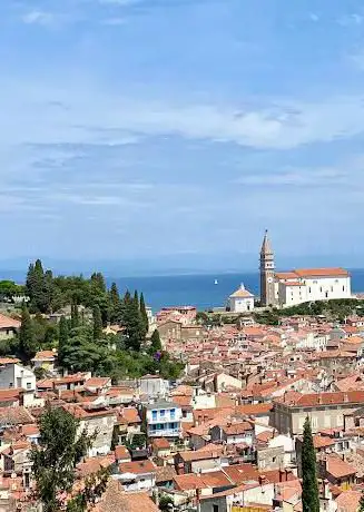 Photo de Viewpoint to see Piran