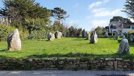 Photo de alignements de Kerbourgnec