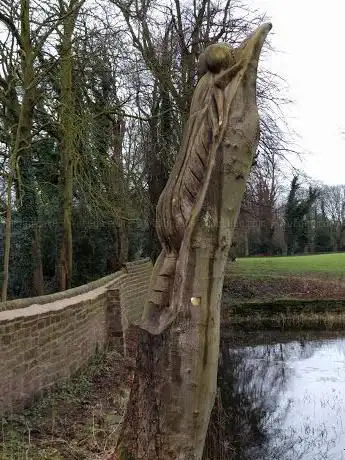 Mayfly by the Pond Sculpture