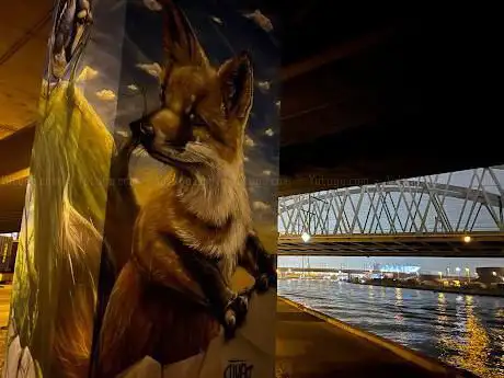 Street Art viaduct Merksem