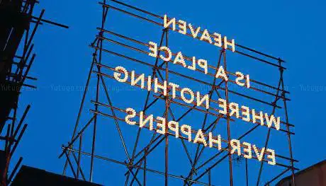 Folkestone Artworks: Nathan Coley Heaven is a Place Where Nothing Ever Happens
