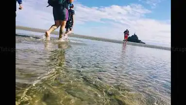 Photo de Hugo Poulet Guide de Traversées en Baie du Mont Saint Michel avec Hugo Poulet guide agréé depuis 2017