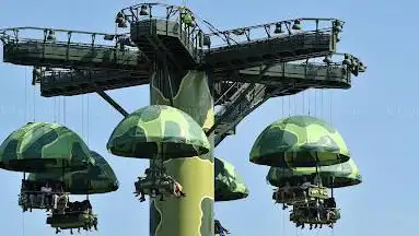 Toy Soldiers Parachute Drop