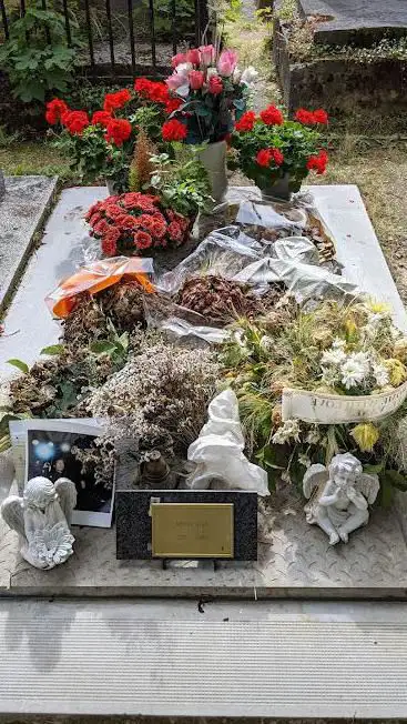 Sépulture Anna Karina