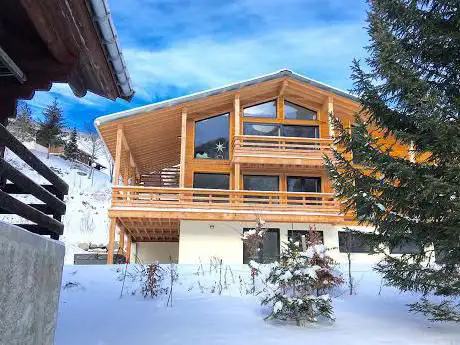 Photo de Chalet Olbios Olympe : Haut de gamme/standing/luxe grande capacité jacuzzi, sauna, hammam Les Arcs La Plagne Paradiski