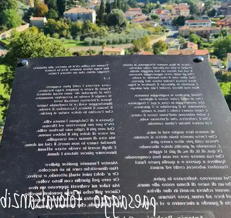 Targa letteraria dedicata Antonio Franchini