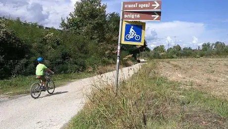 Itinerario ciclabile lungo Fiume Tanaro