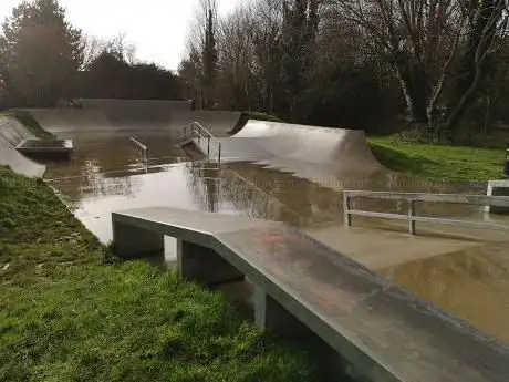 Bridgemary Skatepark.
