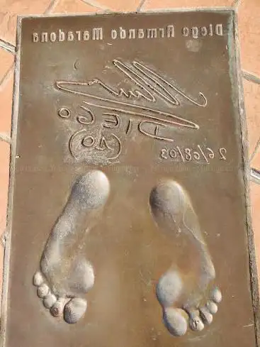 Footballers' Footprints