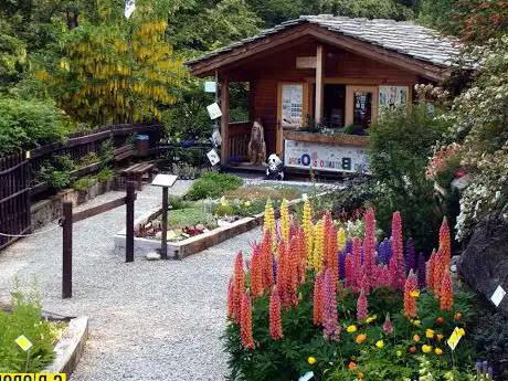 Oropa's botanic garden
