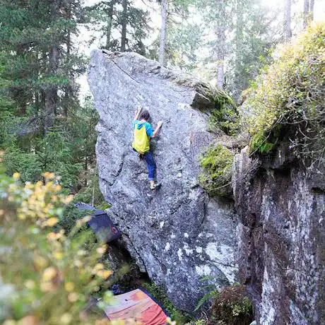 Bouldergebiet Bergkristall