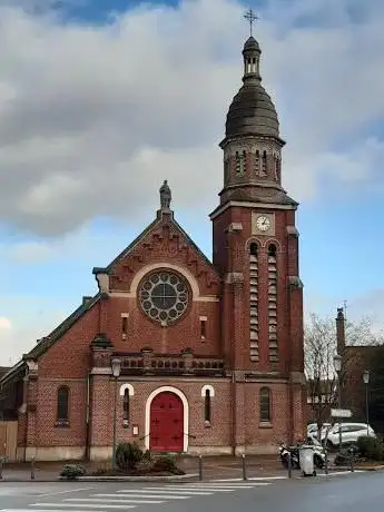 Église catholique Saint-Louis-du-Plouich à Marcq-en-BarÅ“ul
