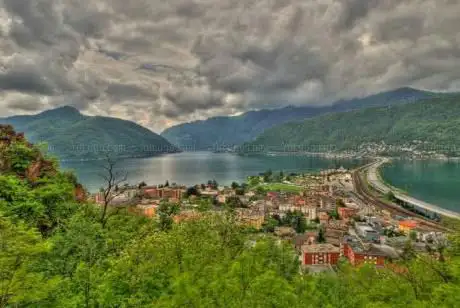 Photo de Sentiero per Carona
