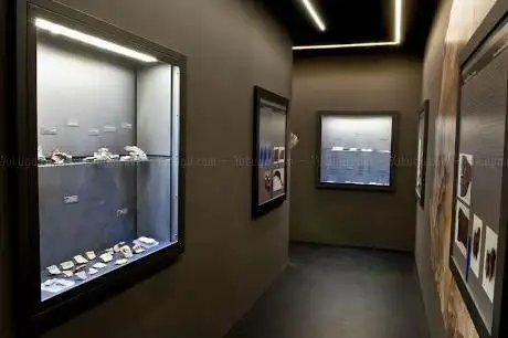 Spazio espositivo del Parco Archeologico del lago Pistono