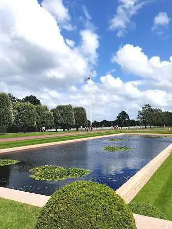 Time Capsule at Normandy American Cemetery and Memorial