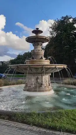 Fontein bij Antwerp Expo
