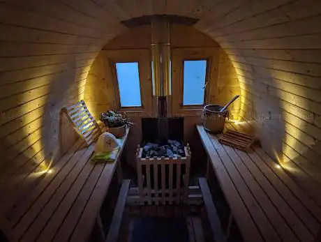 SAUNA MOMENT mobile barrel sauna rent / hire