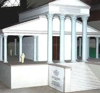 Römischer Podiumtempel