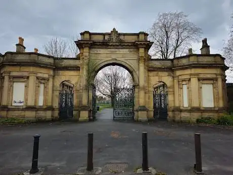 Gorse Hill Park Northwest gate