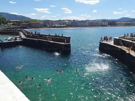 Photo de Piscinas marinas de ZARAUTZko Itsas-igerilekuak